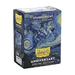 Dragon Shield - standaard formaat matte Dual Art mouwen - Starry Night Anniversary Special Edition (100 mouwen)