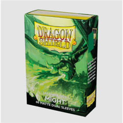 Dragon Shield Japanese size Dual Matte Sleeves - Might (60 Sleeves)