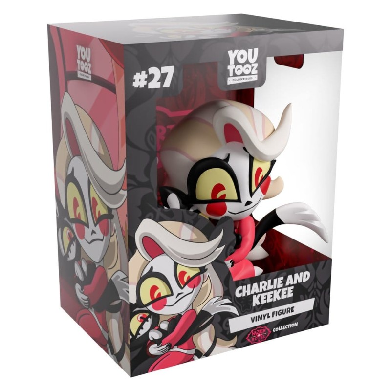 Hazbin Hotel figurine Vinyl Charlie and KeeKee 10 cm