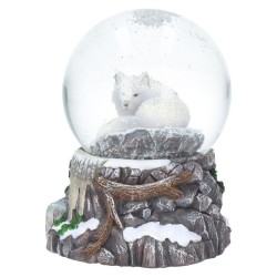 Lisa Parker Snow Globe Guardian of the North 11 cm
