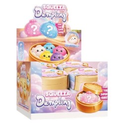 Squeez'a Dumpling Squishy Présentoir de Boîtes Mystères (8)