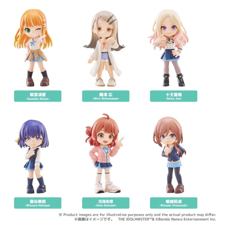 The Idolmaster Blind Box présentoir figurines mini PalVerse vol.2 (6)