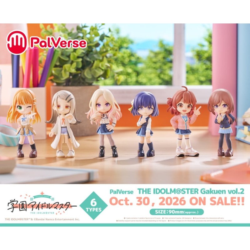 The Idolmaster Blind Box présentoir figurines mini PalVerse vol.2 (6)