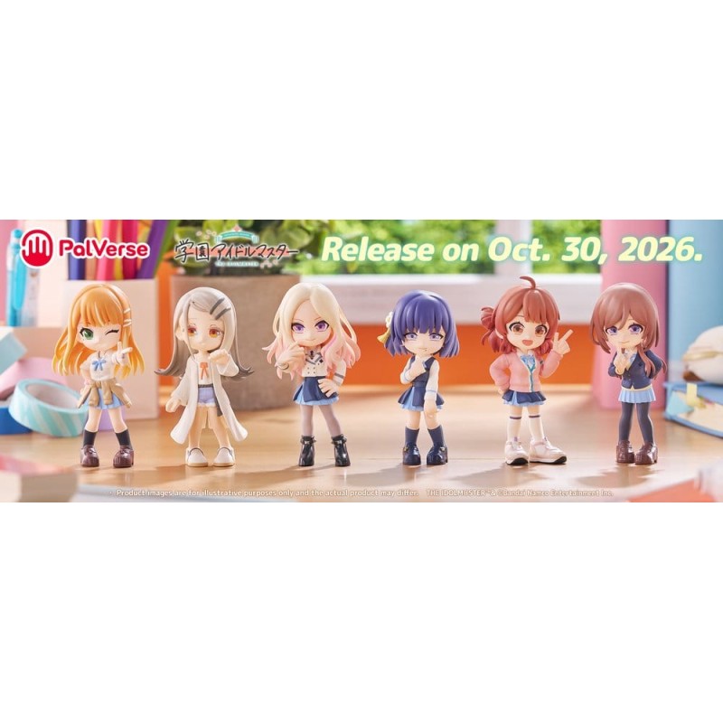 The Idolmaster Blind Box présentoir figurines mini PalVerse vol.2 (6)