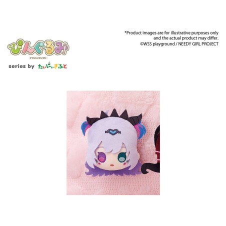 Needy Girl Overdose figurine mini Pingurumi Purple Lollipop 8 cm