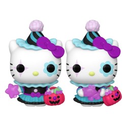 Sanrio POP! Animation Vinyl assortiment figurines : Hello Kitty- HK Spooky with Chase 9 cm (6)