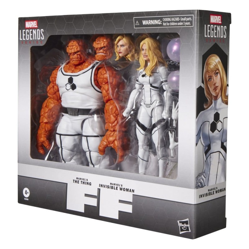 Future Foundation Marvel Legends pack 2 figurines The Thing & Invisible Woman 15 cm