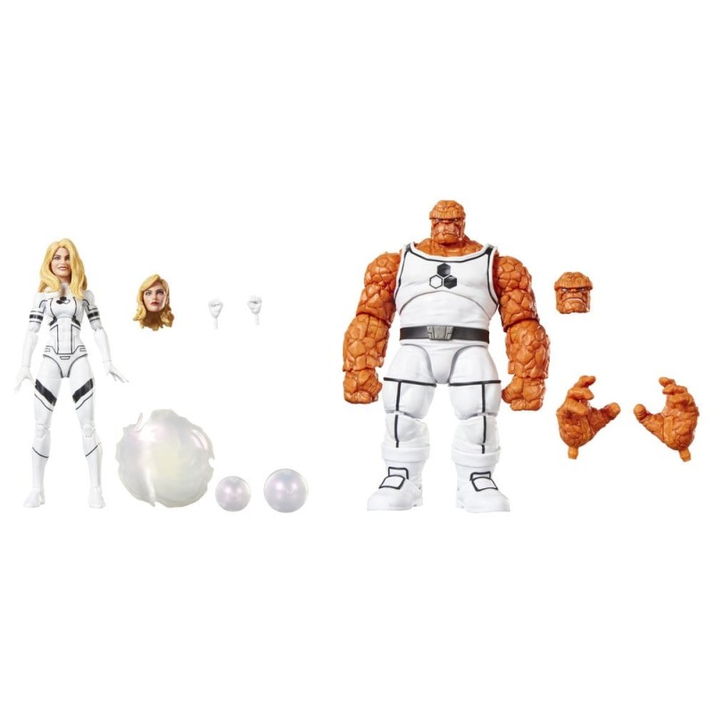 Future Foundation Marvel Legends pack 2 figurines The Thing & Invisible Woman 15 cm