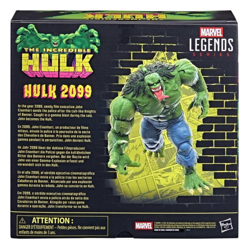 The Incredible Hulk Marvel Legends figurine Hulk 2099 15 cm