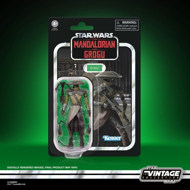 Star Wars : Le Mandalorien et Grogu Vintage Collection figurine Embo 10 cm