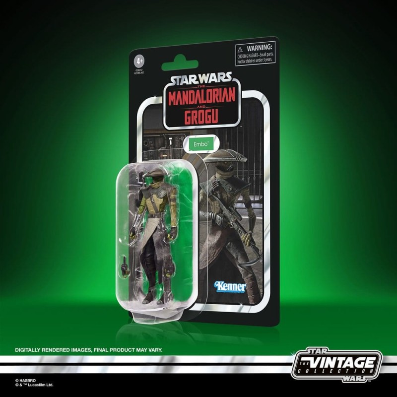 Star Wars : Le Mandalorien et Grogu Vintage Collection figurine Embo 10 cm