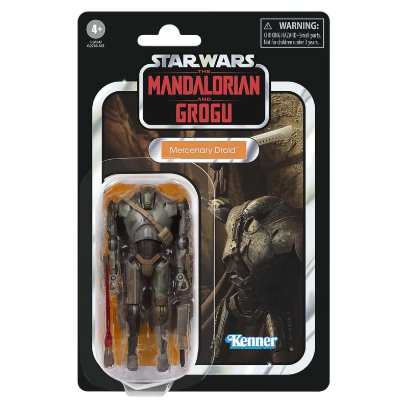 Star Wars: The Mandalorian and Grogu Vintage Collection Action Figure Mercenary Droid 10 cm