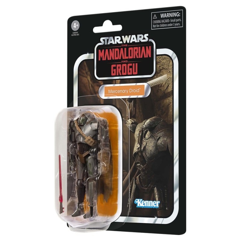 Star Wars : Le Mandalorien et Grogu Vintage Collection figurine Mercenary Droid 10 cm