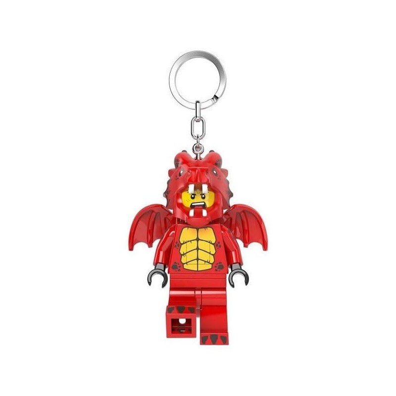 Lego figurines mini Porte-clés Homme en Costume de Dragon