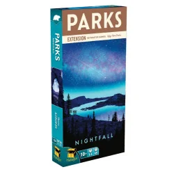 Spel: Parks: Nightfall-uitbreiding
Uitgever: Matagot
Engelse versie