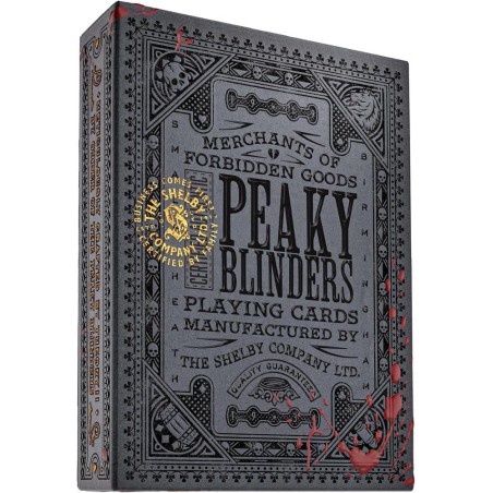 Peaky Blinders jeu de cartes à jouer Forged In Smoke and Blood