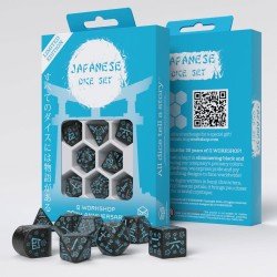 Q-Workshop - Dice Set (7 Dés) - 20th Anniversary Japanese Limited Edition | 5907699497294