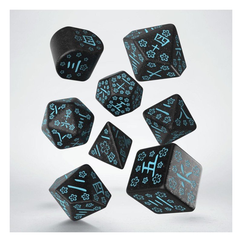 Q-Workshop - Dice Set (7 Dice) - 20th Anniversary Japanese Limited Edition | 5907699497294