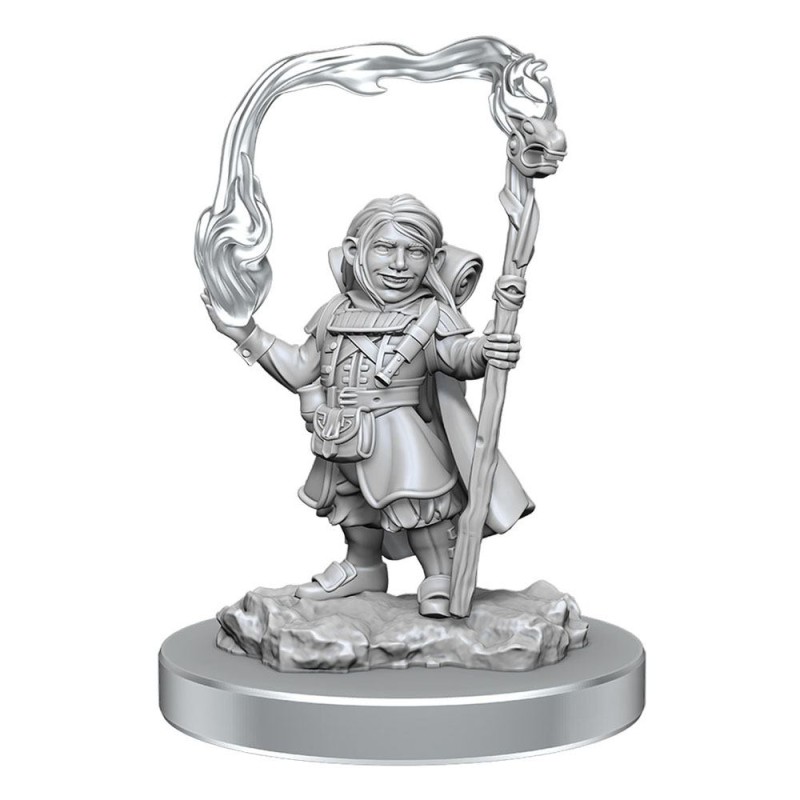 WizKids - D&D Nolzur's Marvelous - Miniature à peindre - Halfling Wizards | 634482904138