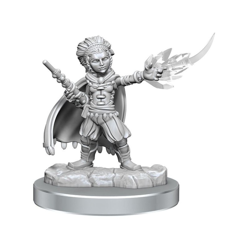 WizKids - D&D Nolzur's Marvelous - Miniature à peindre - Halfling Wizards | 634482904138