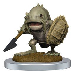 WizKids - D&D Nolzur's Marvelous - Miniature to Paint - Locathah & Seal | 634482904183