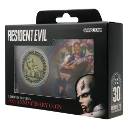 Resident Evil Collectable Coin 30th Anniversary Antique Brass