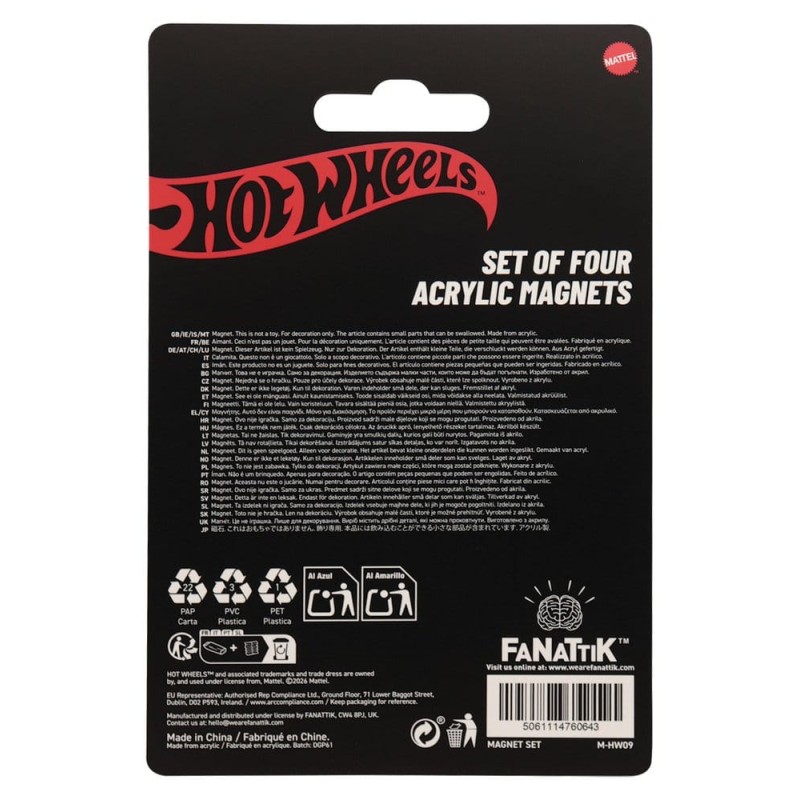 Hot Wheels Set d'aimants Location