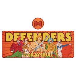 Masters of the Universe set sous-mains revêtu & sous-verre Heroes