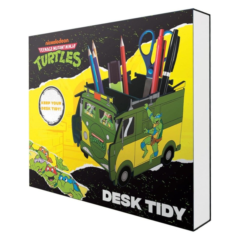 Tortues Ninja porte-crayon Van 13 cm