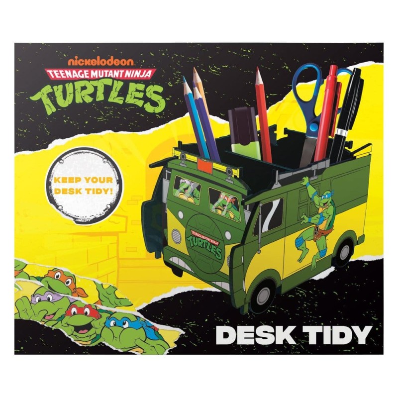Tortues Ninja porte-crayon Van 13 cm