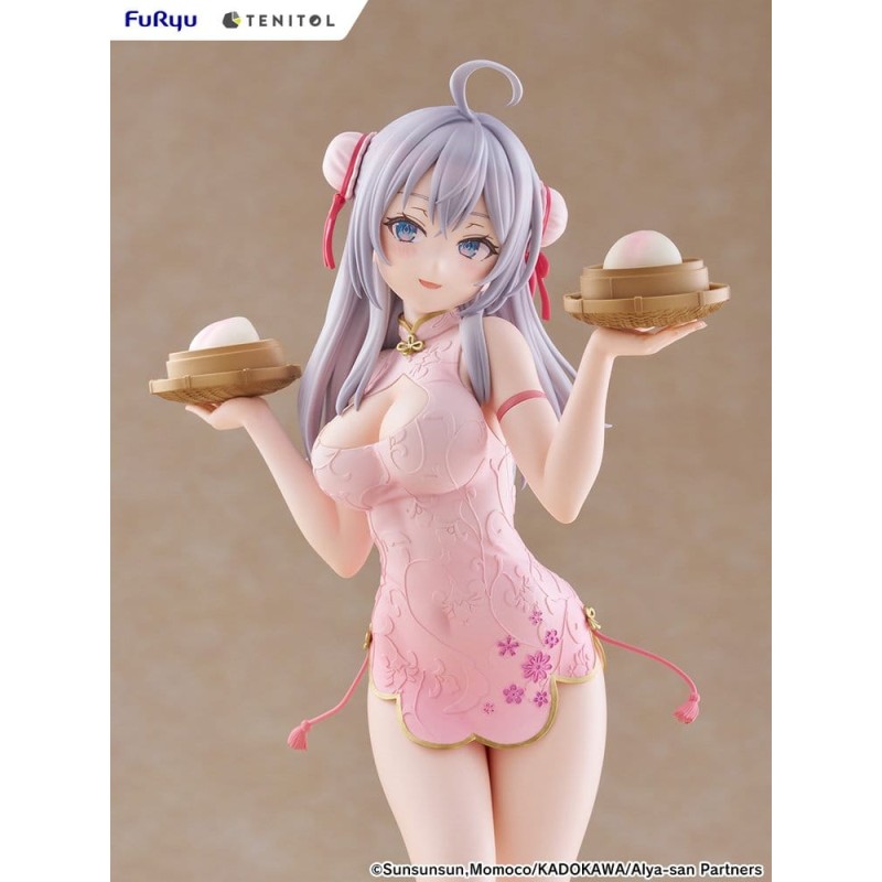 Alya Sometimes Hides Her Feelings in Russian figurine PVC Tenitol Tall Alya Cheongsam Ver. 29 cm
