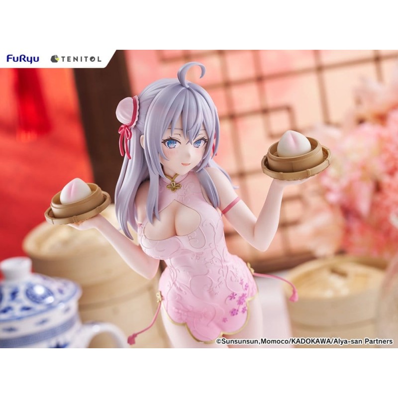 Alya Sometimes Hides Her Feelings in Russian figurine PVC Tenitol Tall Alya Cheongsam Ver. 29 cm