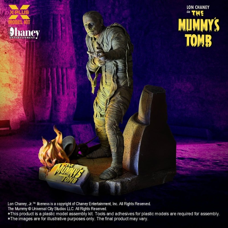 Universal Monsters figurine Plastic Model Kit 1/8 Lon Chaney, Jr. as Mummy (Repro) 23 cm