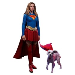 DC Comics Movie Masterpiece set de figurines Supergirl & Krypto 28 cm