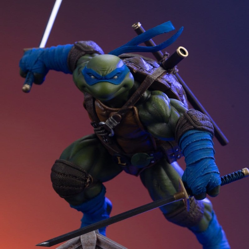 Tortues Ninja statuette 1/10 Art Scale Leonardo Unleashed 22 cm