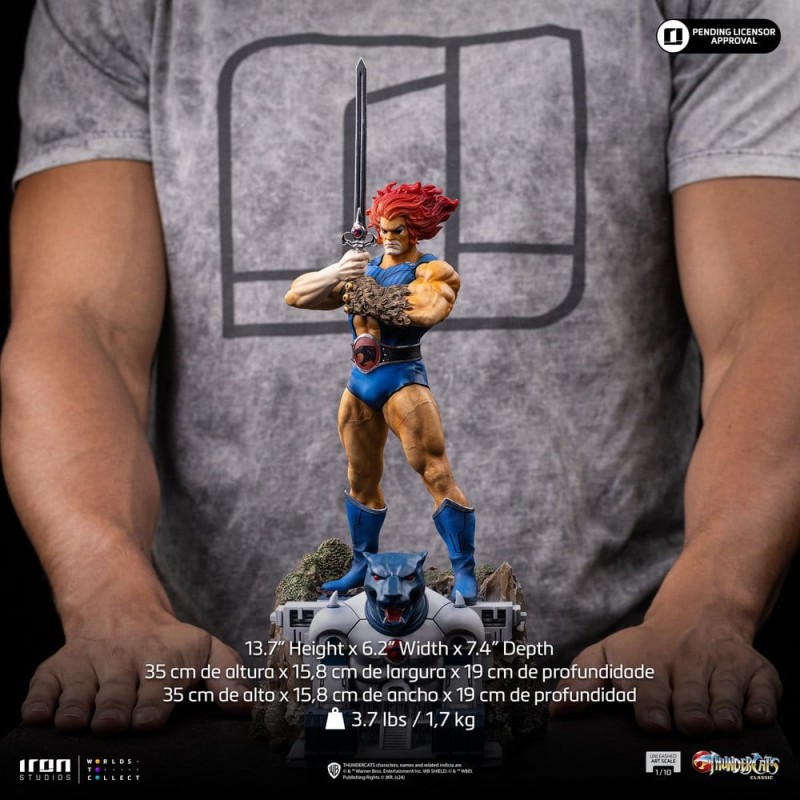 ThunderCats statuette 1/10 Art Scale Lion-O Unleashed 35 cm