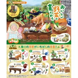Vegetable Harvesting Mini Figures Blind Box Display (6)