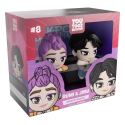 KPop Demon Hunters Vinyl figurines Jinu & Rumi Monitor Buddiez 6 cm