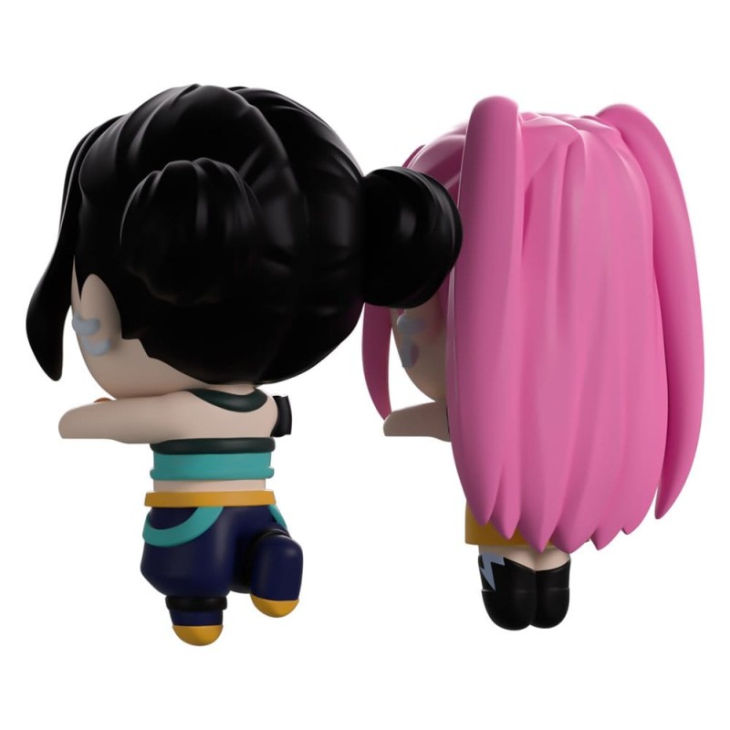 KPop Demon Hunters Vinyl figurines Mira & Zoey Monitor Buddiez 6 cm
