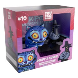 KPop Demon Hunters Vinyl Figures Derpy & Sussie Monitor Buddiez 6-8 cm