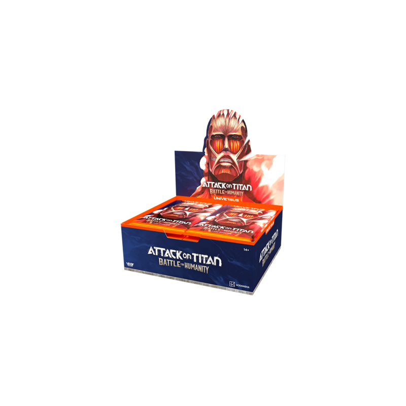 UniVersus TCG - Attack on Titan: Battle for Humanity - Boite de Boosters (24 boosters ) - ENG