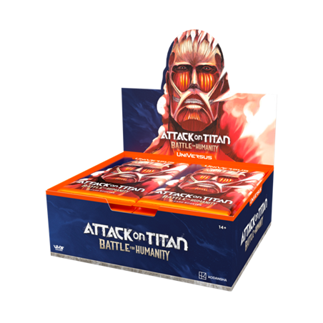 UniVersus TCG - Attack on Titan: Battle for Humanity - Boite de Boosters (24 boosters ) - ENG
