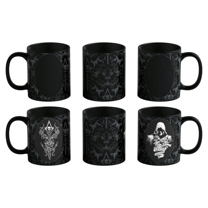 Assassin's Creed Black Flag Resynced Heat Change Mug Edward Kenway 480 ml