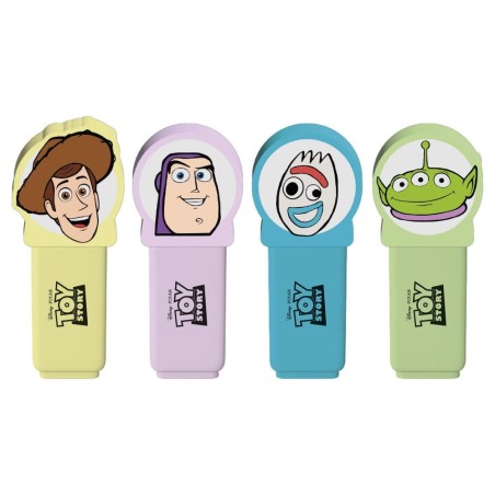 Toy Story Surligneurs avec Toppers Set de 4