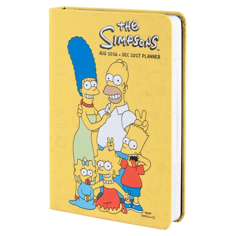 The Simpsons Academic Planner 2026/27 A6 *English Version*