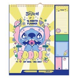 Disney Stitch agenda 2026/27 30 x 34 cm
