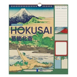 Hokusai agenda 2026/27 30 x 34 cm