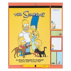 The Simpsons agenda magnétique 2026/27 30 x 35 cm