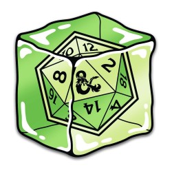 Dungeons & Dragons assortiment pin's Blind Box Mystery Pins D20 (10)
