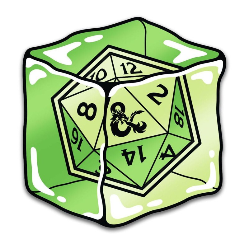 Dungeons & Dragons Pins Blind Box Mystery Mystery D20 Pins Assortment (10)